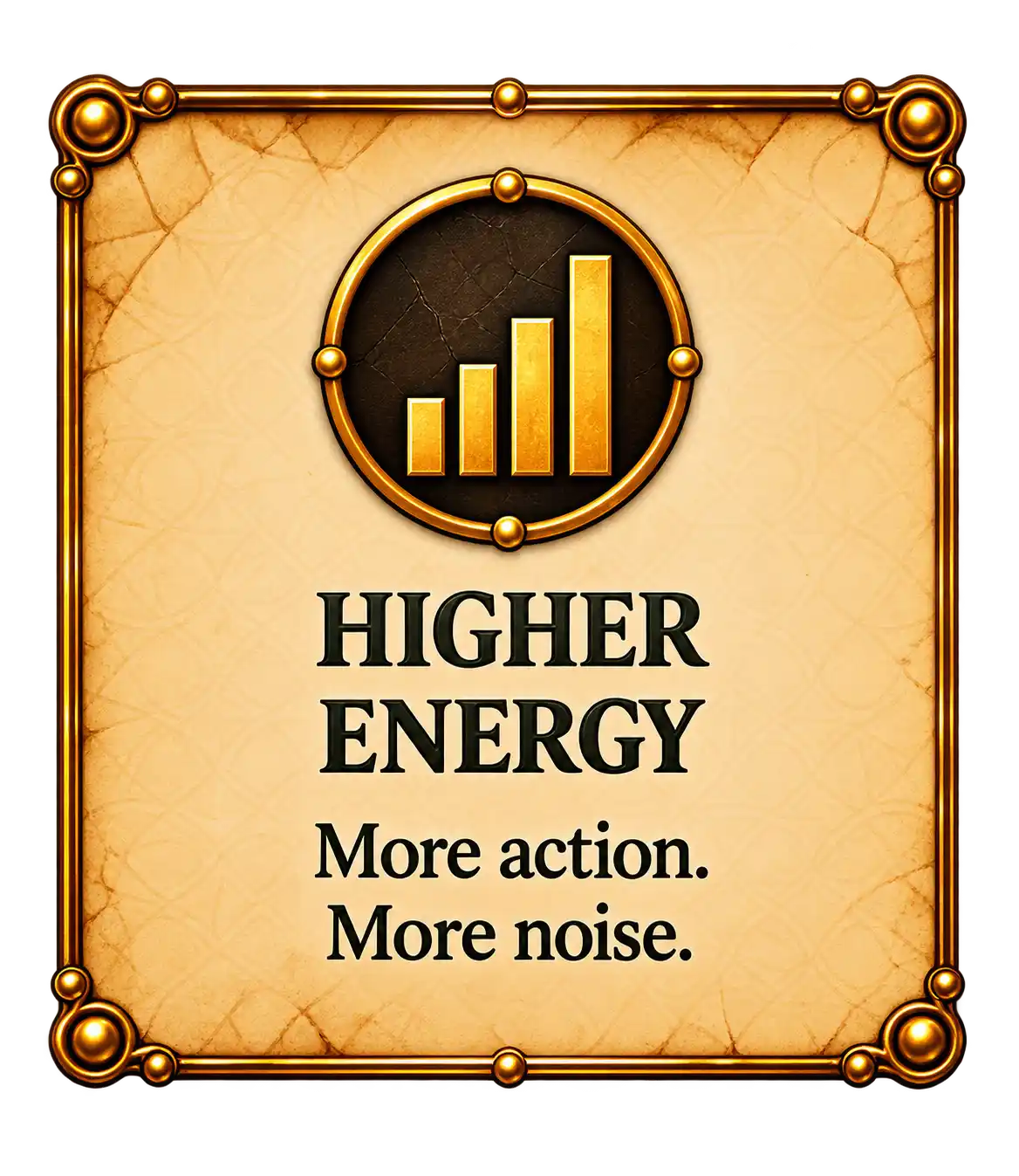 Higher energy